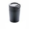 Cana coffee to go 160 ml, perete dublu, XD by AleXer, CE03, polipropilena, otel inoxidabil, negru, breloc inclus