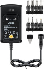 Alimentator in comutatie universal 3V-12V 2250mA 8 mufe, Goobay foto