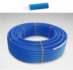 Teava copex albastru foto