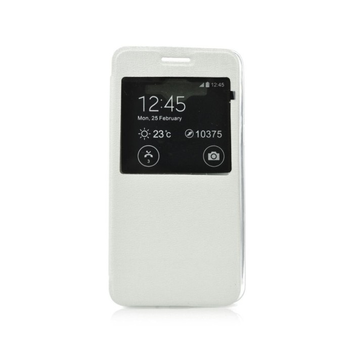 Husa Pentru MICROSOFT Lumia 535 - Flip Window TSS, Alb