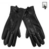 Mănuși Damă, Ecran Tactil, Piele Artificială, Negru, 1 Pereche