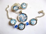 set bijuterii floral 29478
