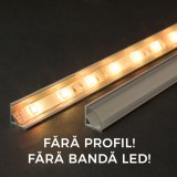 Ecran transparent pt. profil aluminiu LED - 1000 mm Best CarHome