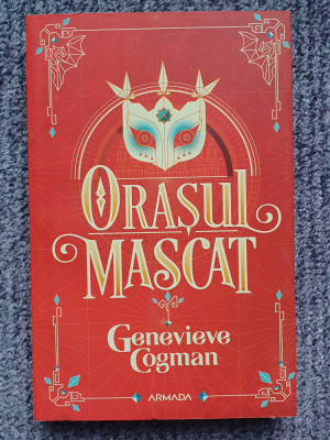 Orasul mascat, Genevieve Cogman, Biblioteca invizibila Vol.2, 320 pag, stare fb foto