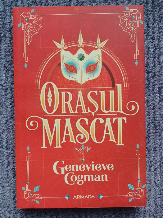 Orasul mascat, Genevieve Cogman, Biblioteca invizibila Vol.2, 320 pag, stare fb