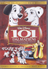 DVD desene animate: 101 Dalmatieni ( 2 discuri - dublat / subtitrat romana ) foto