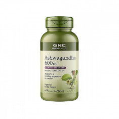 Ashwagandha 600mg Herbal Plus, 60 capsule, GNC