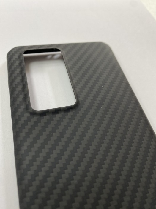 Husa telefon Plastic Huawei P40 Pro Black Carbon