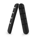 Organizator Cabluri, Ugreen Cable Clips, Fixare Dublu Adeziv, Silicon, Pachet 2 bucati, Negru