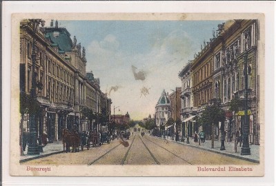 Carte postala circulata in anul 1924 Bucuresti foto