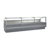 Vitrina Frigorifica Profesionala Servire 947L Inox, Geam Anti-Aburire, LED, 3798x1120x1190mm