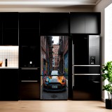 Cumpara ieftin Folie imprimata color pentru decor Frigider, dimensiune 200 x 90cm, model: AVX-FR03