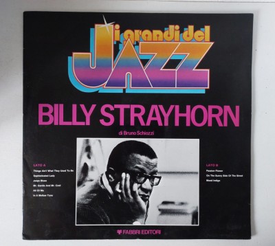 Billy Strayhorn - vinil JAZZ, Fabbri Editori 1979, I Grandi Del Jazz, LP 33 RPM foto