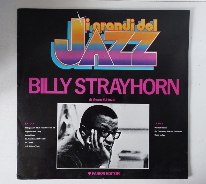 Billy Strayhorn - vinil JAZZ, Fabbri Editori 1979, I Grandi Del Jazz, LP 33 RPM