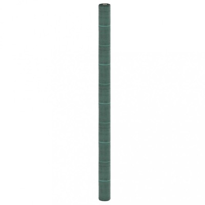 vidaXL Membrană antiburuieni, verde, 2x25 m, PP foto