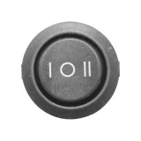 Intrerupator rotund universal 3 pini fi 20 mm ON-OFF-ON 6A/10A