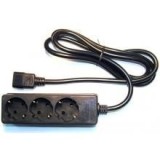 Prelungitor Eaton IEC -Shuko 10A, intrare IEC-C14, 3 iesiri Schuko, &quot;1010081&quot; (timbru verde 0.18 lei)