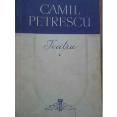 Teatru Vol.i (suflete Tari Jocul Ielelor Mitica Popescu) - Camil Petrescu ,280424