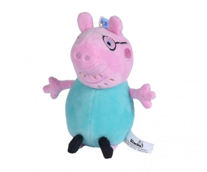 PEPPA PIG BRELOC PLUS DADDY PIG 10CM