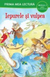 Prima mea lectura. Iepurele si vulpea. Carte cu majuscule (Nivelul 2)
