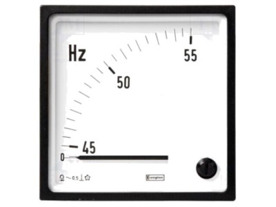 Aparat de măsură frecvență analog CROMPTON TE CONNECTIVITY 380-440V 55-60Hz foto