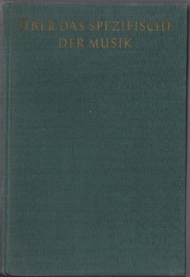 HST C5770N &amp;Uuml;ber das Spezifische der Musik von Zofia Lissa, 1957 foto