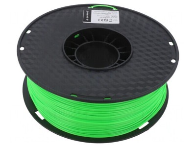 Filament ABS 1.75mm Verde Strălucitor 1kg foto