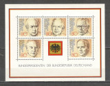 Germania.1982 Temelia democratiei:presedinti-Bl. MG.530