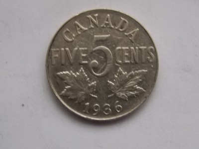 5 CENTS 1936 CANADA foto