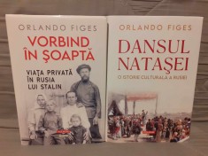 VORBIND IN SOAPTA/DANSUL NATASEI-ORLANDO FIGES (2 VOL) EDITIE CARTONATA CU SUPRACOPERTA