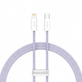 Cablu De &icirc;ncărcare Rapidă Baseus Dynamic 2 Series USB-C - Lightning 20W 480Mbps 1m Violet CALD040205