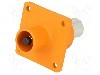 Conector alimentare DC, 1,5kV, 1 pini, seria ES-250A, {{Dimensiune pin}}. DEGSON ELECTRONICS - ESS-250A-70-C-OR-00