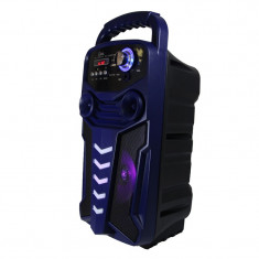 Boxa profesionala karaoke Bluetooth Lige, display LED, acumulator 1200 mAh foto