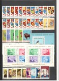 Romania.1980 Lot 18 buc. serii timbre si colite XR.825