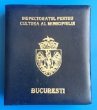 CUTIE PENTRU MEDALIA &quot; INSPECTORATUL PT CULTURA AL MUN. BUCURESTI&quot;