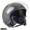 Casca open face pentru scuter - motocicleta (demi-jet) Max Helmets model DJDV06 LS Vision SV (ochelari soare integrati) culoare: negru mat (00S) &ndash; 100
