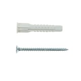 Diblu universal din polipropilena, cu surub cu cap inecat, Friulsider TMT, 8 x 51 mm