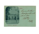 Buzias 1898 - Izvorul Jozsef, ilustrata litho, circulata
