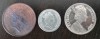 Lot 3 monede Gibraltar - 2, 5 si 10 Pence, Europa