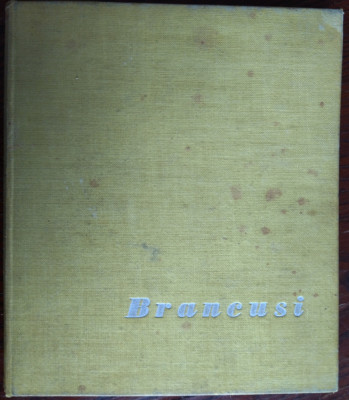 DAVID LEWIS - CONSTANTIN BRANCUSI (ed princeps LONDON, 1957) [LB ENG/65 reprod.] foto