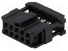 Conector IDC, 10 pini, pas pini 2.54mm, TE Connectivity - 1658621-1