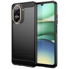Husa silicon carbon pentru xiaomi redmi a5&Acirc;&nbsp;4g (standard), tech protects, negru
