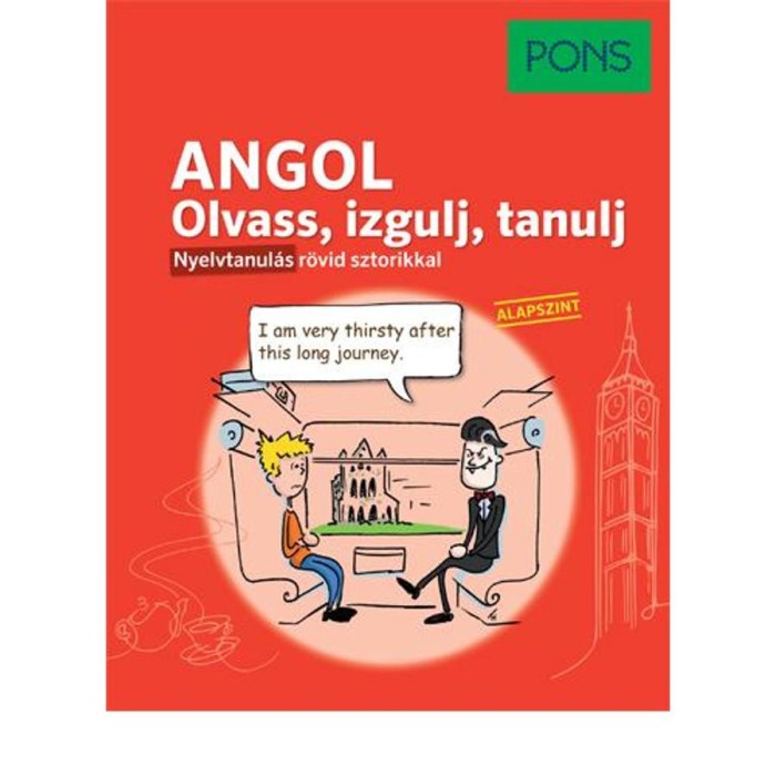 PONS Angol - Olvass, izgulj, tanulj - Nyelvtanul&aacute;s r&ouml;vid sztorikkal - Alapszint - Dorith Herfeld