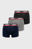 Levi&#039;s boxeri bărbați, culoarea negru 37149.0544-blackgreym