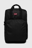 Levi&#039;s rucsac culoarea negru, mare, neted