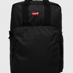 Levi's rucsac culoarea negru, mare, neted