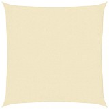 Cumpara ieftin Panza parasolar din HDPE patrata, 3,6 x 3,6 x 3,6 m, crem