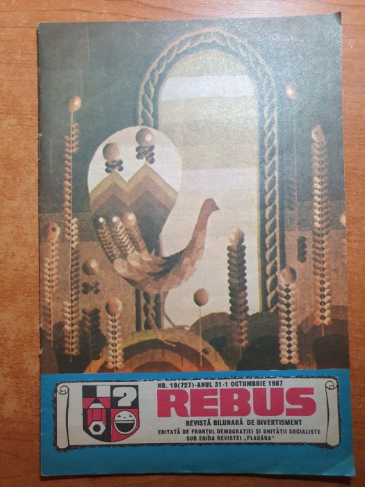 revista rebus 1 octombrie 1987