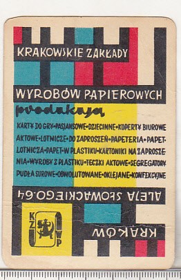 bnk cld Calendar de buzunar 1963 - Polonia - KZWP