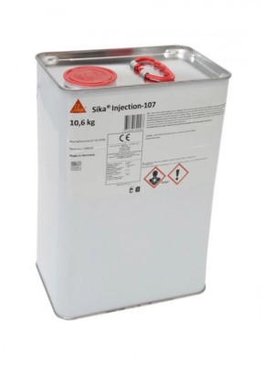 Sika Injection 107, Răşină poliuretanică de injectare, 10.6kg foto